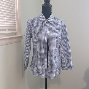 J. McLaughlin plaid top